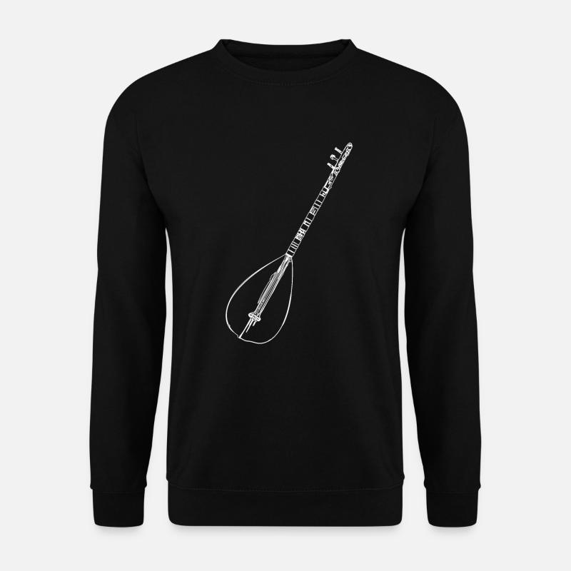 Baglama - Unisex Pullover - Schwarz