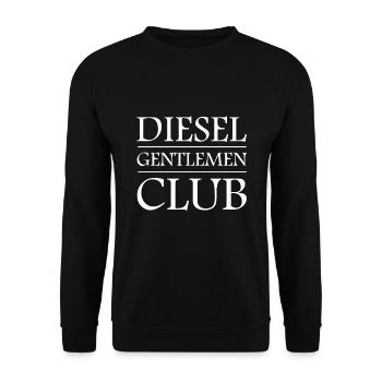Diesel & displacement - Unisex Sweatshirt - black - Front - Alina (178cm) & Michal (187cm)