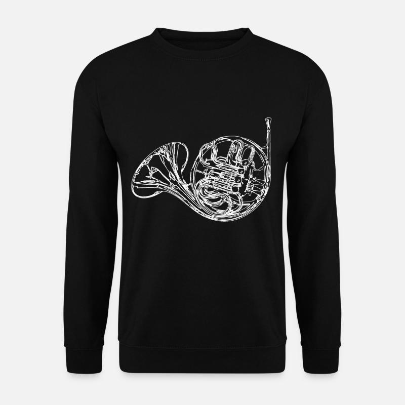 Waldhorn - Unisex Pullover - Schwarz