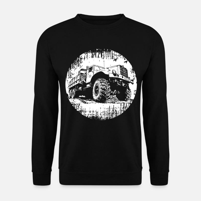 Kraz Truck GDR OSTALGIE - Unisex Sweatshirt - black