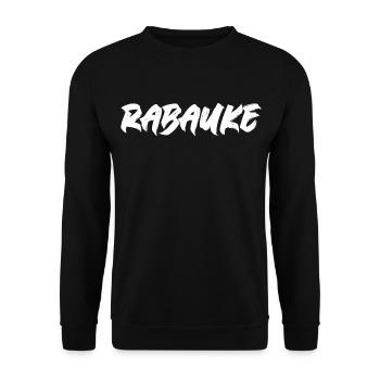 Rabauke n1 - Sweat-shirt Unisexe - noir - Devant - Alina (178cm) & Michal (187cm)