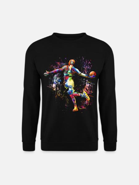 Basketballer - Basketball - SlamDunk - Unisex Pullover - Schwarz