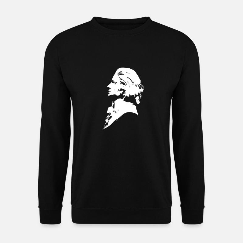 Mozart - Unisex Pullover - Schwarz