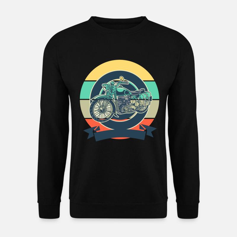 Motorrad - Unisex Pullover - Schwarz