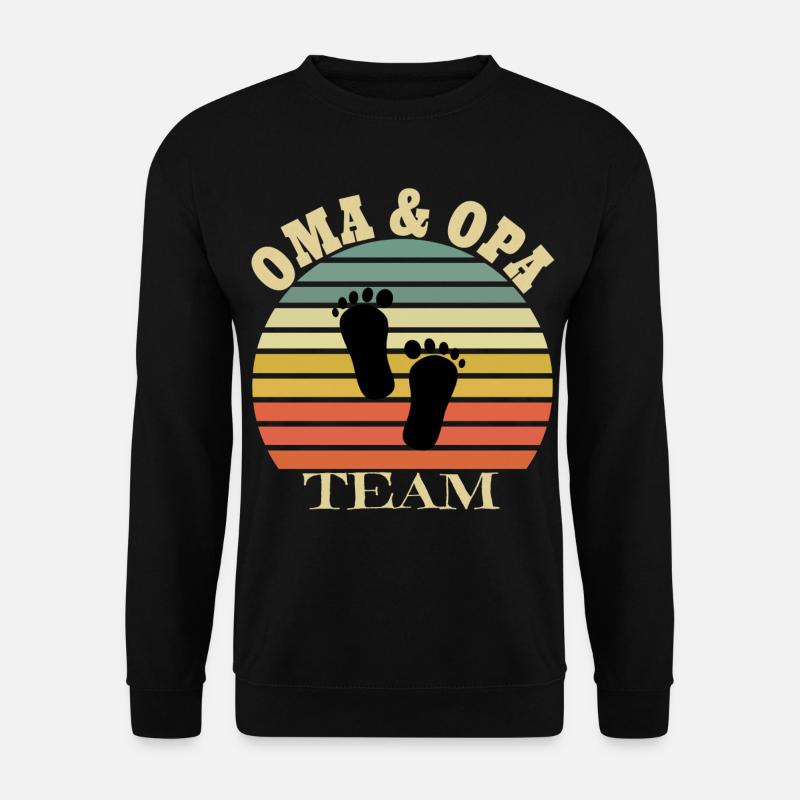 Oma & Opa - Unisex Pullover - Schwarz