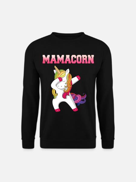 Mamacorn - Unisex Pullover - Schwarz