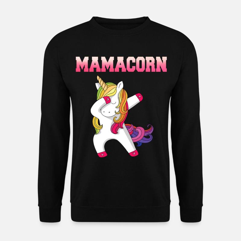 Mamacorn - Unisex Sweatshirt - black