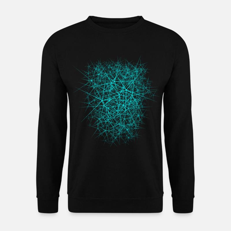 Nano structure - conception de texture - Sweat-shirt Unisexe - noir