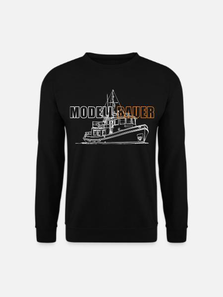 Modellbau Schiffe - Unisex Pullover - Schwarz