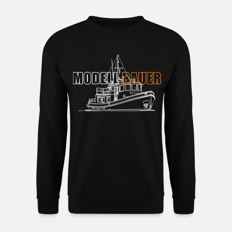 Modellbau Schiffe - Unisex Pullover - Schwarz