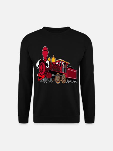 locomotive - Unisex Sweatshirt - black