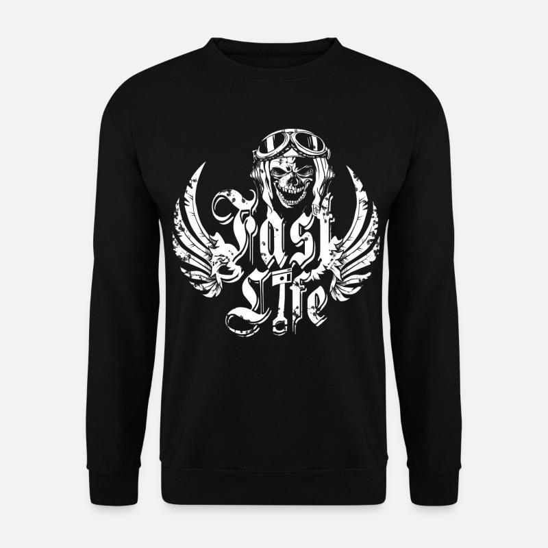 Biker life - Unisex Sweatshirt - black