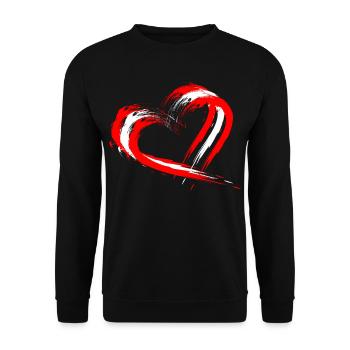 Canada - Unisex Sweatshirt - black - Front - Alina (178cm) & Michal (187cm)