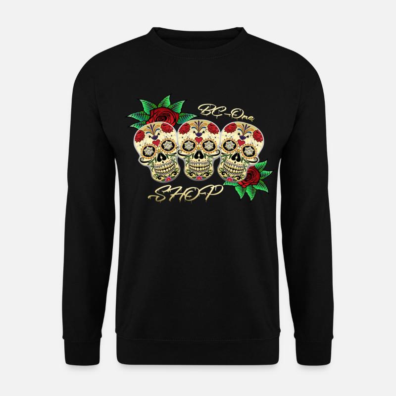 Totenköpfe - Unisex Pullover - Schwarz