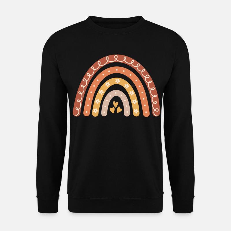 Boho Rainbow - Unisex Sweatshirt - black
