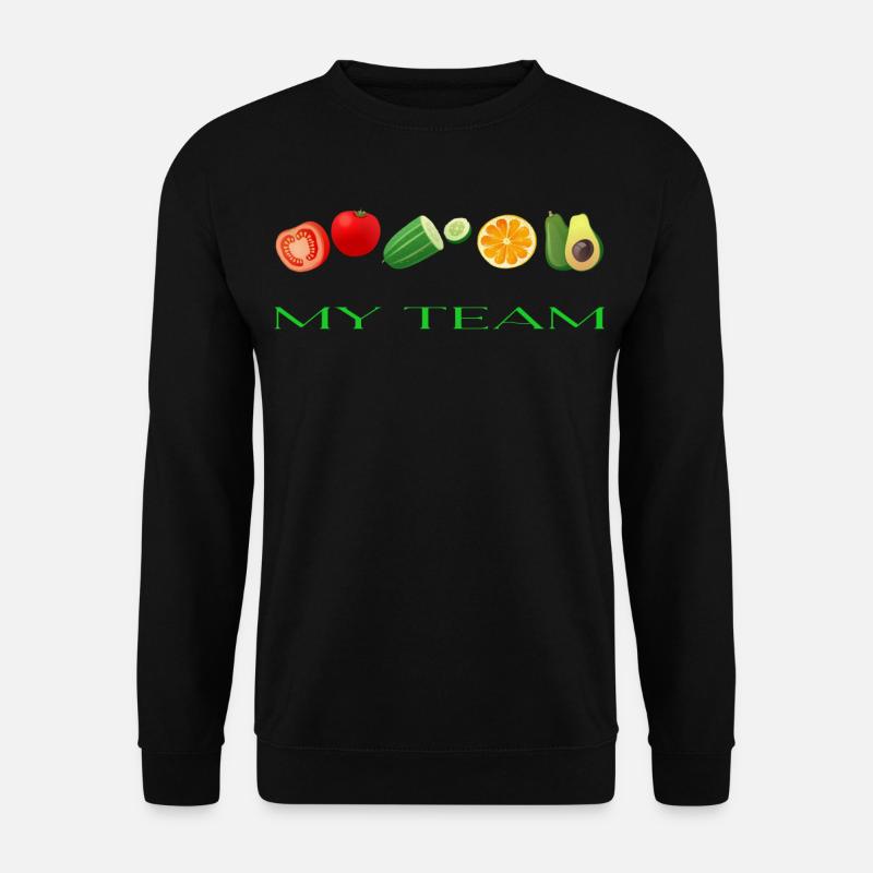 Vegetables - Unisex Sweatshirt - black