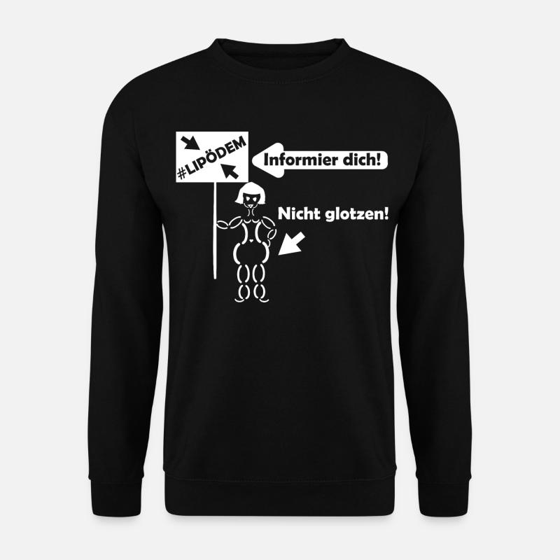 Lipödem Kämpferin - Unisex Pullover - Schwarz
