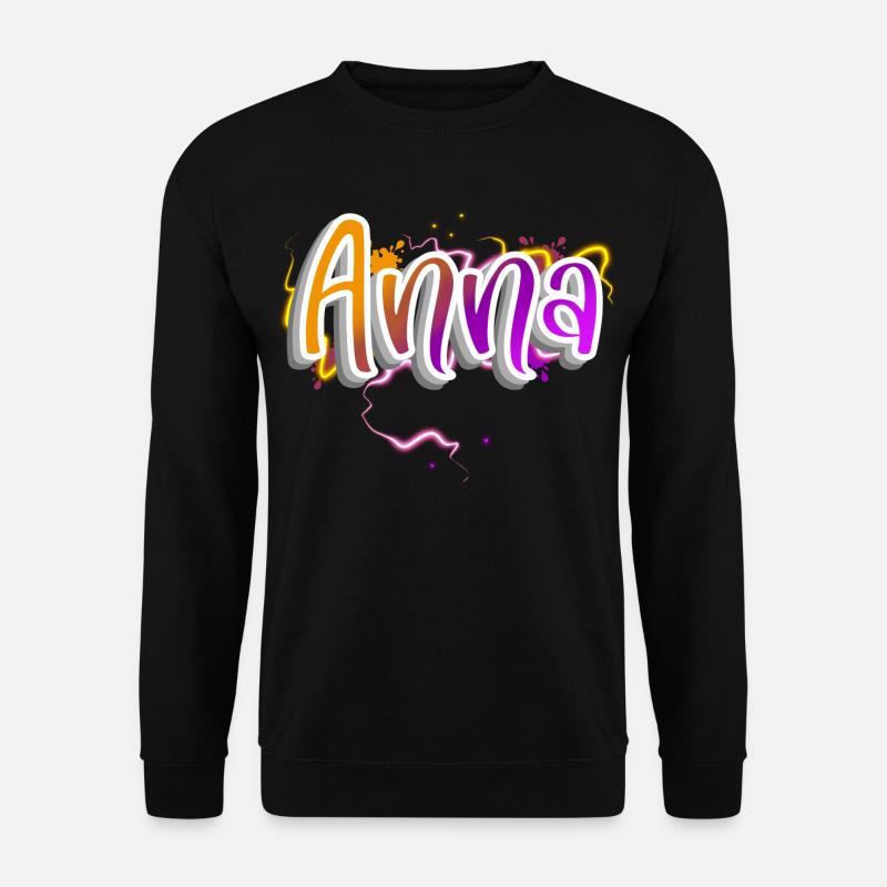 Anna - Unisex Pullover - Schwarz