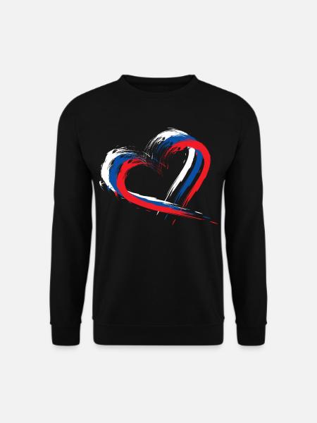Slowakei - Unisex Pullover - Schwarz
