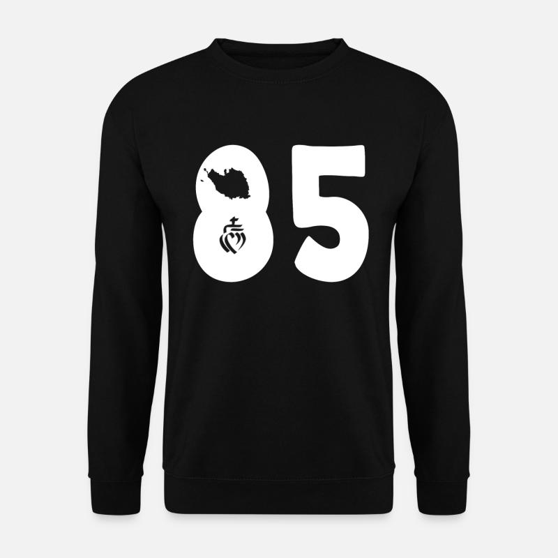 85 departement vendee - Unisex Pullover - Schwarz