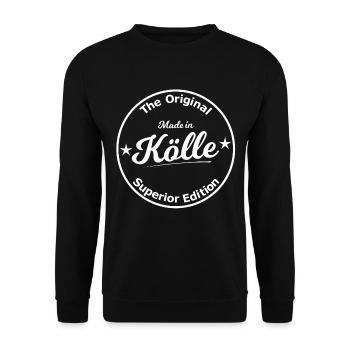 Made in Köln - Sweat-shirt Unisexe - noir - Devant - Alina (178cm) & Michal (187cm)