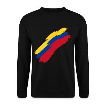 Colombie - Sweat-shirt Unisexe - noir - Devant - Alina (178cm) & Michal (187cm)