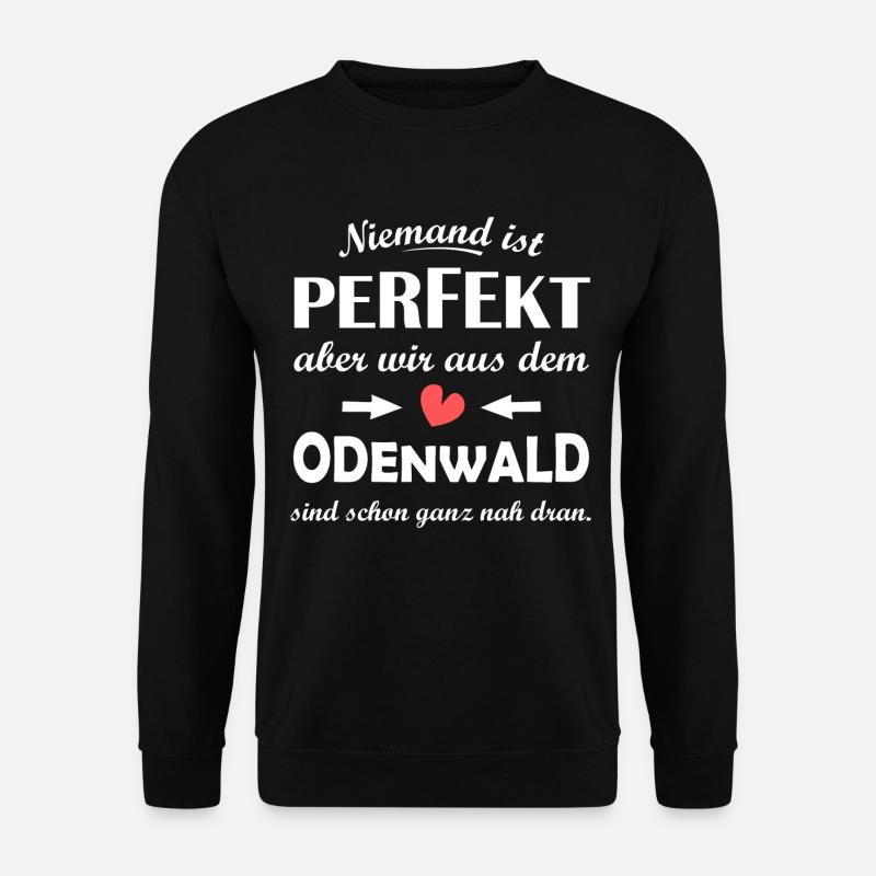 Odenwald - Unisex Pullover - Schwarz