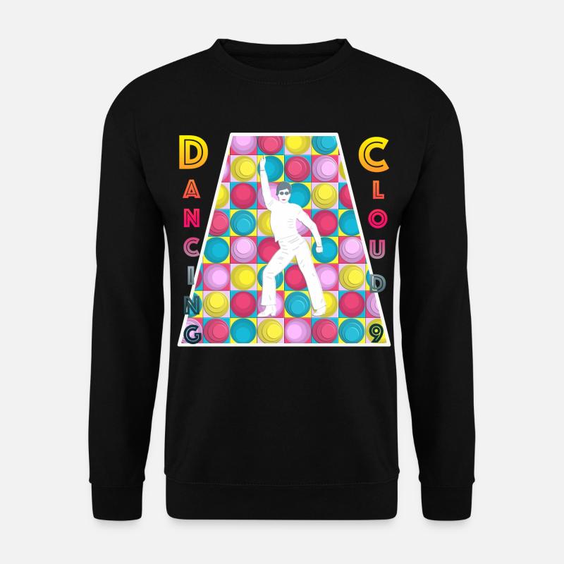 Retro - Disco - Tanzen - 70er Jahre - Unisex Pullover - Schwarz