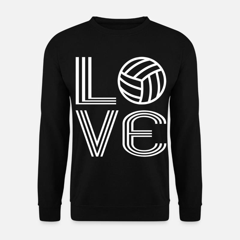Volleyball-Volleyball - Unisex Pullover - Schwarz