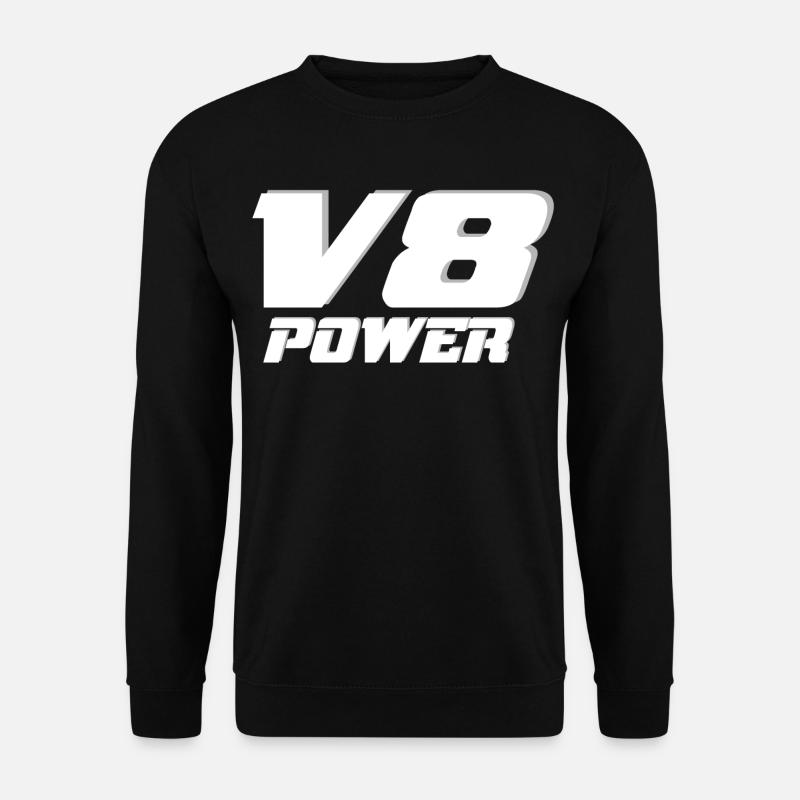 V8 - Unisex Sweatshirt - black
