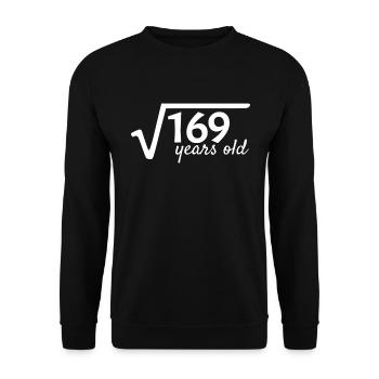 13 ans - 13 ans - Sweat-shirt Unisexe - noir - Devant - Alina (178cm) & Michal (187cm)