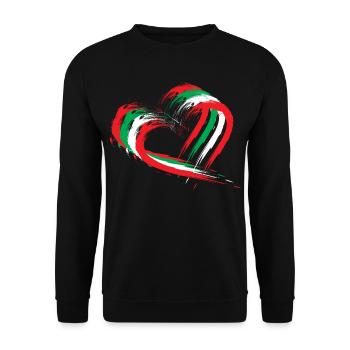 Liban - Sweat-shirt Unisexe - noir - Devant - Alina (178cm) & Michal (187cm)
