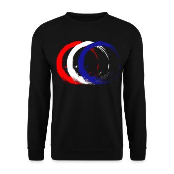 Kroatien - Unisex Pullover - Schwarz - Vorne - Alina (178cm) & Michal (187cm)