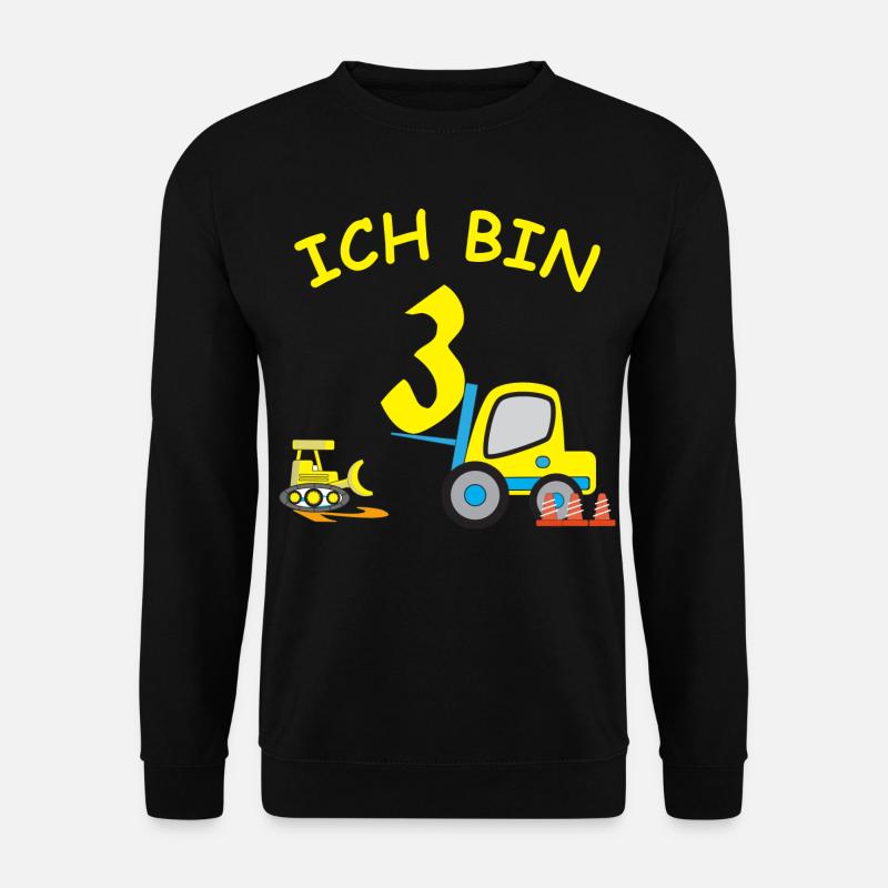 Ich bin 3 - Unisex Pullover - Schwarz
