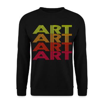 Kind - Unisex Sweatshirt - black - Front - Alina (178cm) & Michal (187cm)