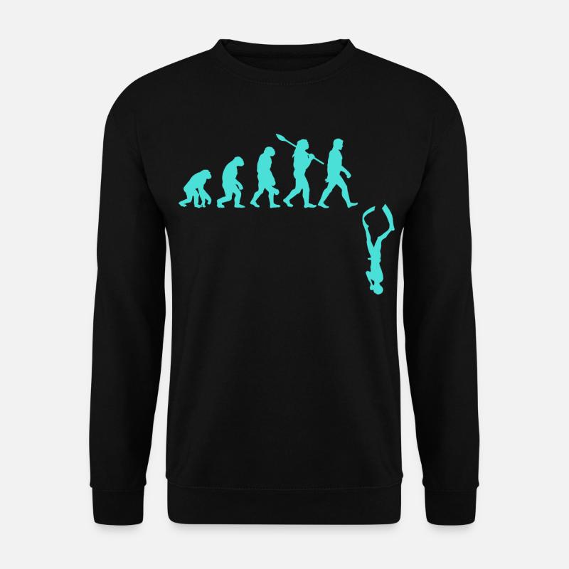 Évolution de l’apnée - Sweat-shirt Unisexe - noir