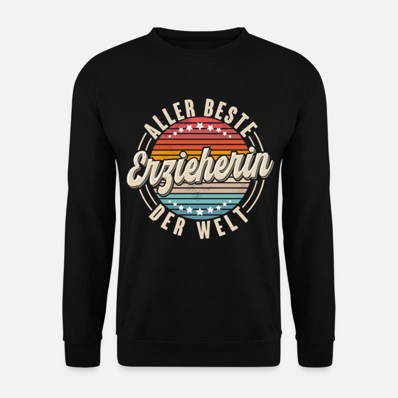 Erzieherin - Unisex Pullover - Schwarz