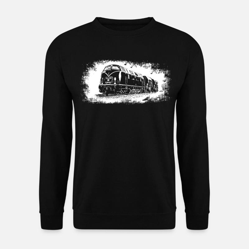 V 200 Diesel Lokomotive - Unisex Pullover - Schwarz