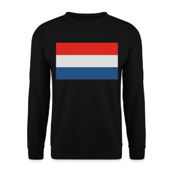 Holland - Sweat-shirt Unisexe - noir - Devant - Alina (178cm) & Michal (187cm)