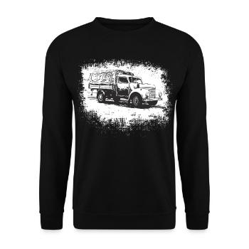 Framo Barkas V 901/2 - Sweat-shirt Unisexe - noir - Devant - Alina (178cm) & Michal (187cm)