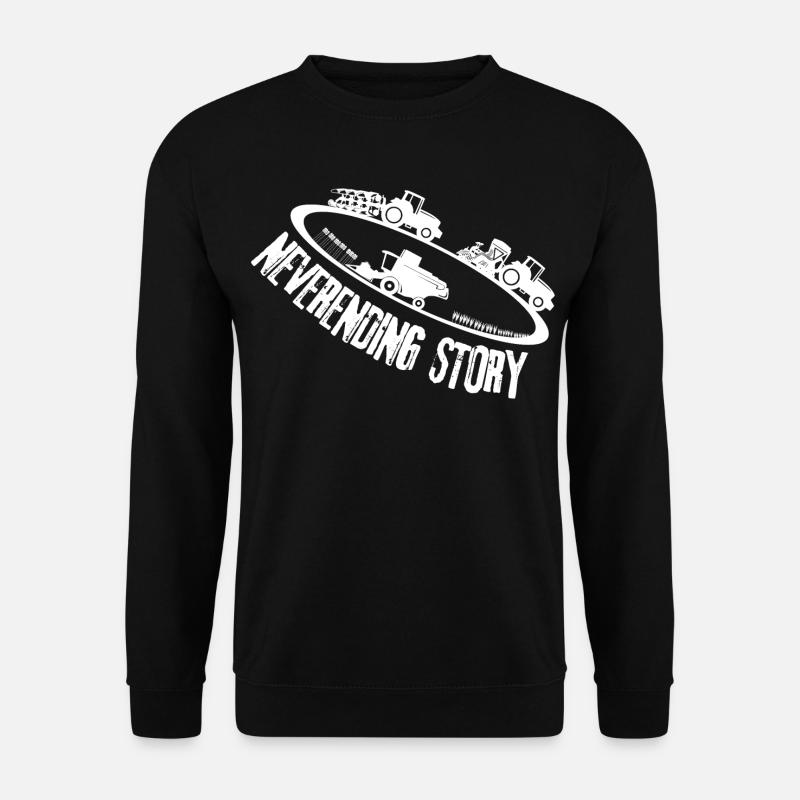 Farming neverending story - Unisex Sweatshirt - black