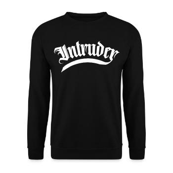 intruder hacker eindringling clan sticker computer - Unisex Pullover - Schwarz - Vorne - Alina (178cm) & Michal (187cm)