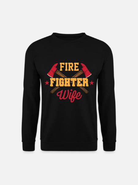 Pompier - Sweat-shirt Unisexe - noir