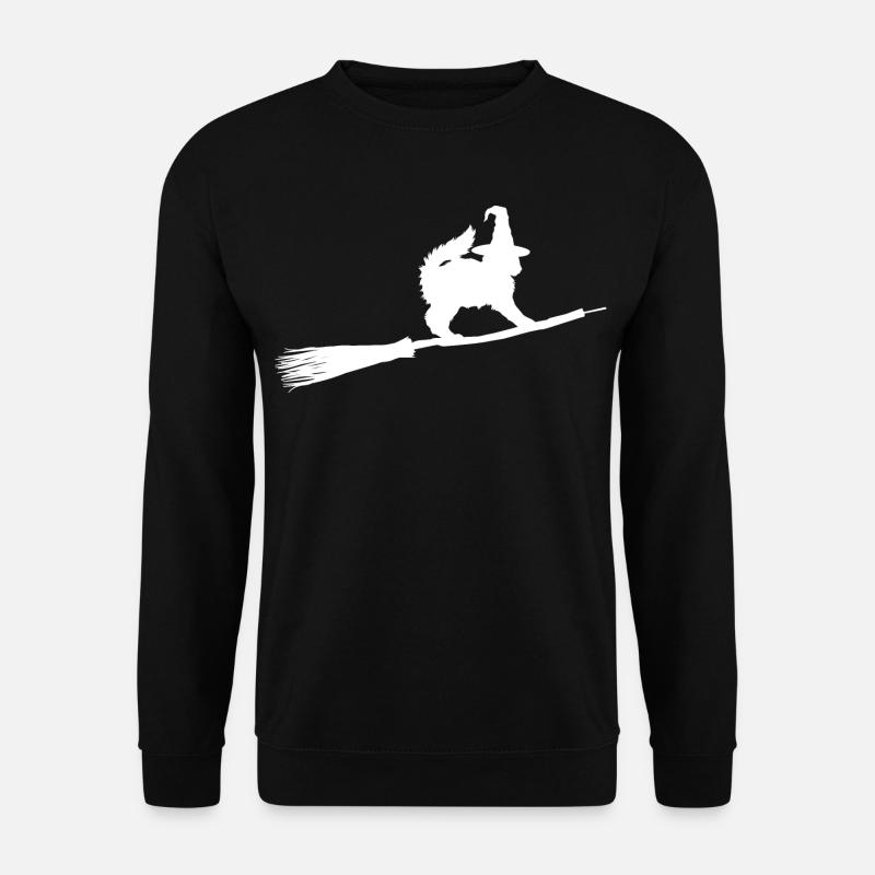 Sorcière de chat - Sweat-shirt Unisexe - noir