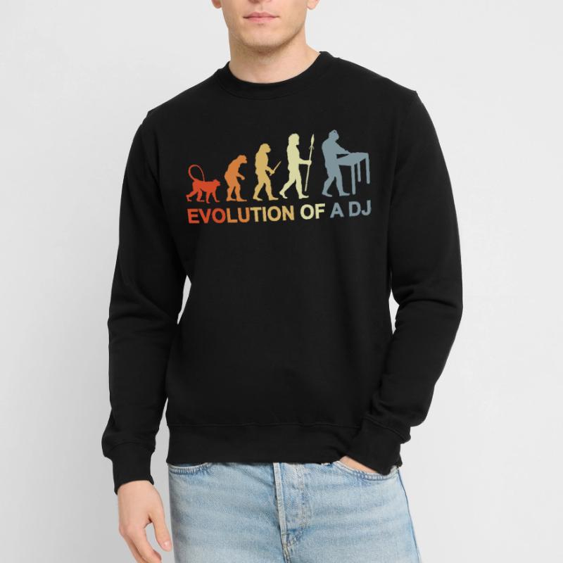Evolution eines DJ Unisex Pullover