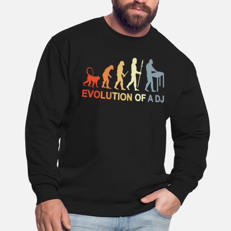 Evolution eines DJ Unisex Pullover