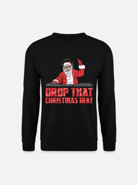 DJ Santa - Unisex Sweatshirt - black