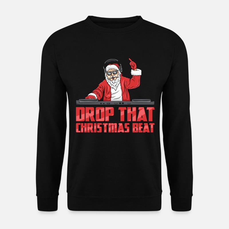 DJ Santa - Unisex Sweatshirt - black