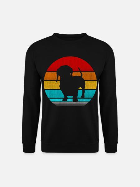 Dackel - Unisex Pullover - Schwarz
