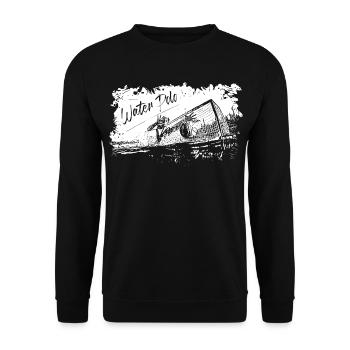 Waterpolo - Sweat-shirt Unisexe - noir - Devant - Alina (178cm) & Michal (187cm)